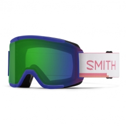 Smith Squad Snow Goggles Lapis Risoprint - Chromapop Everyday Green Mirror/Clear